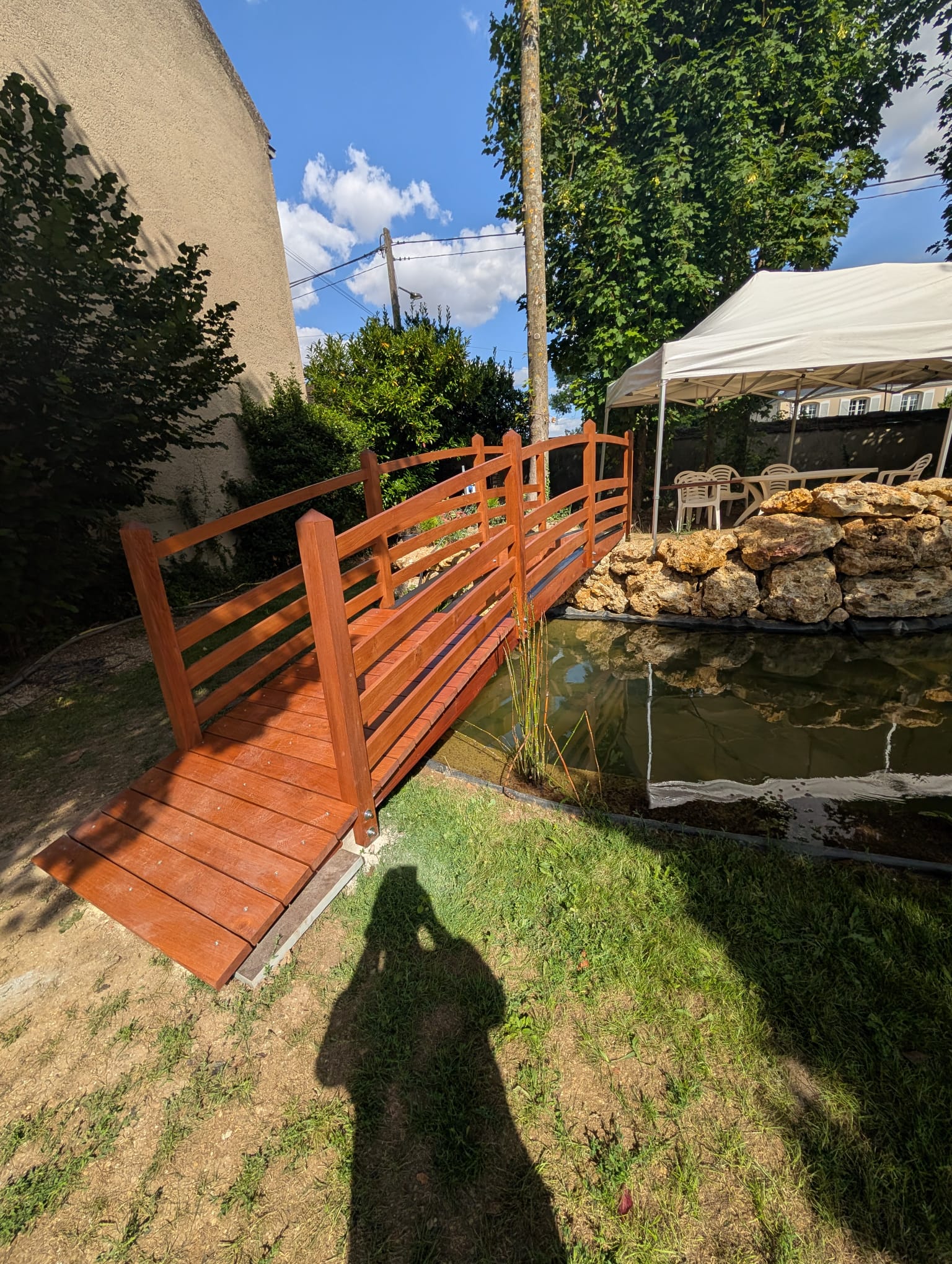 Pont en bois sur mesure