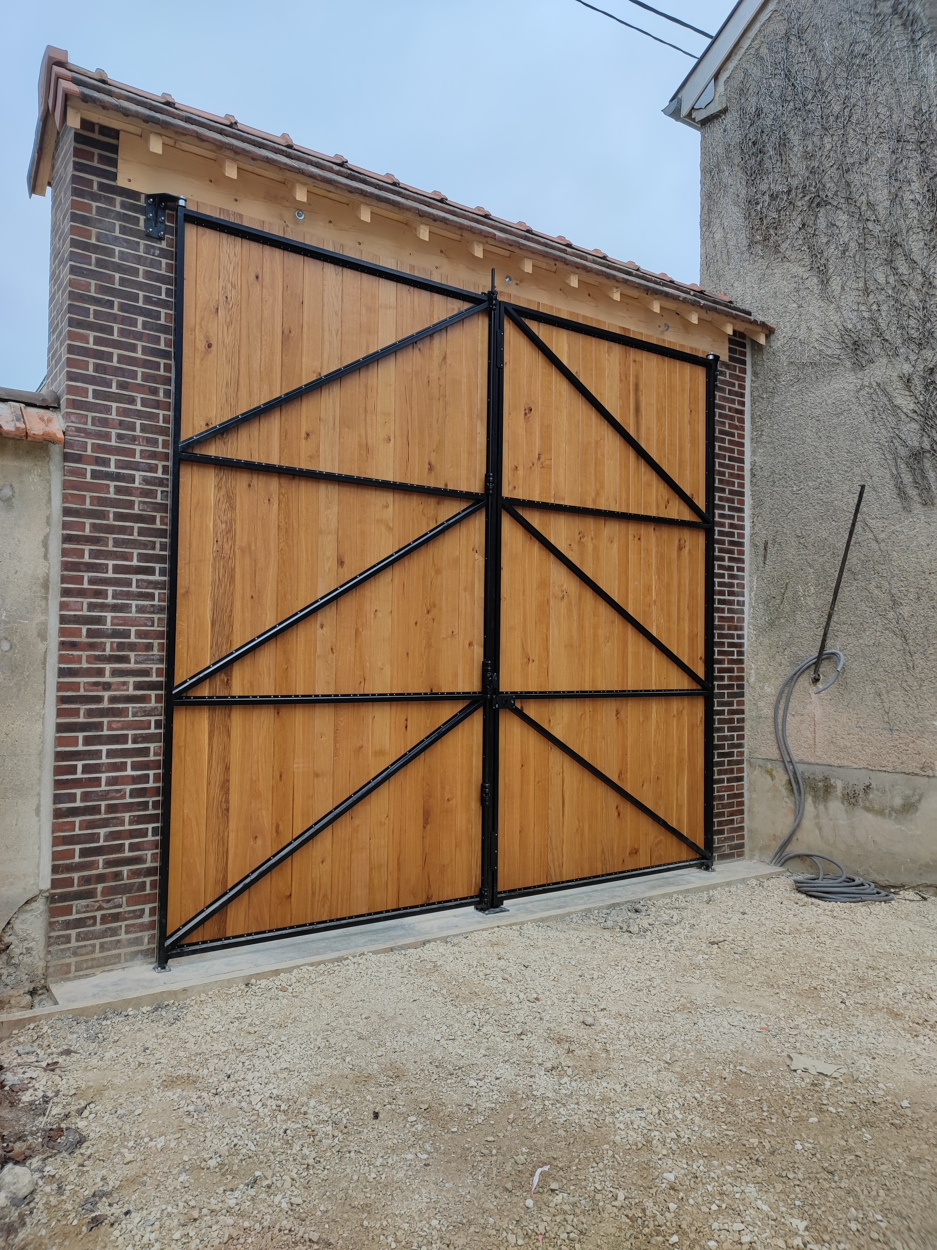 Porte cochère sur mesure