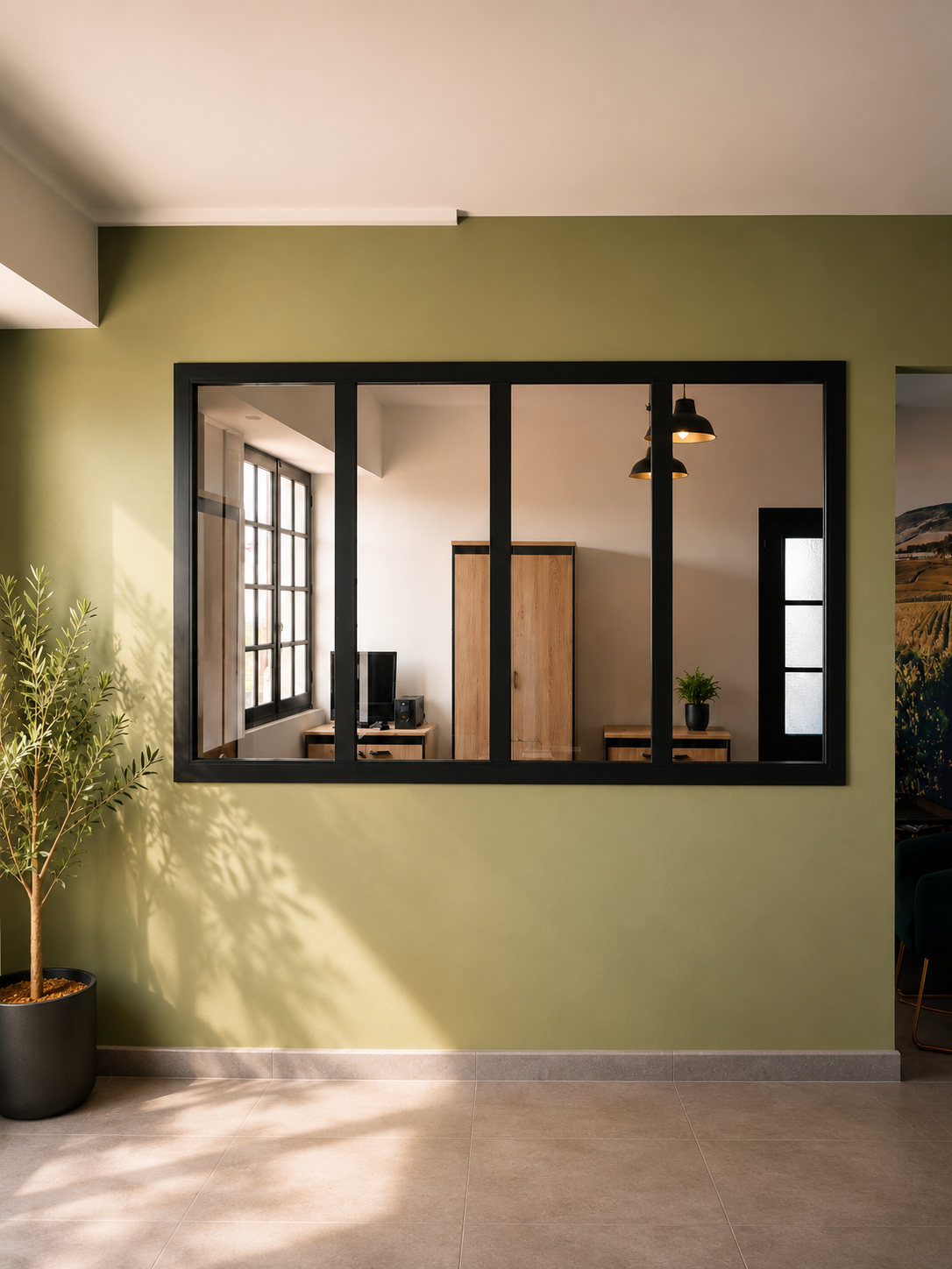 Verrière d'atelier